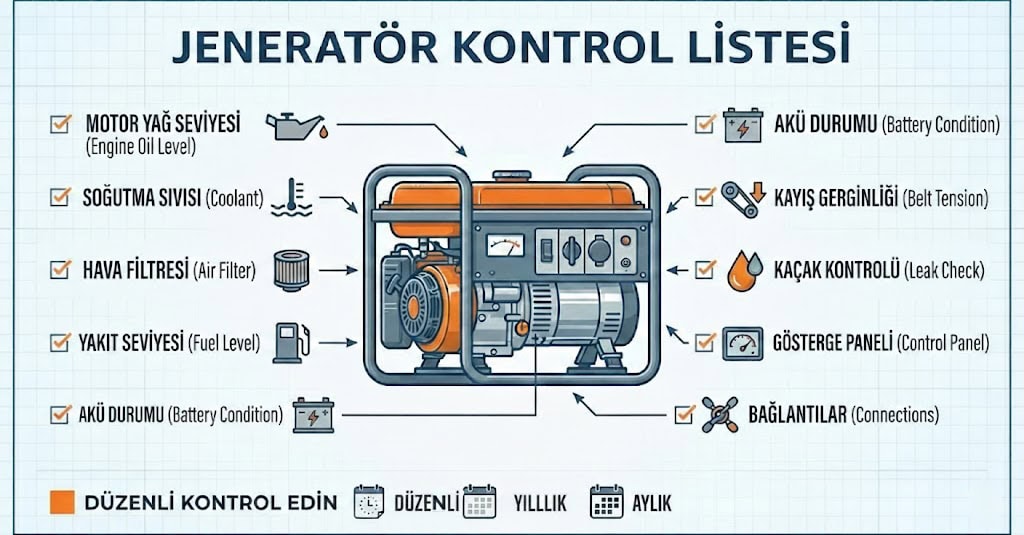 Jeneratör Periyodik Muayene