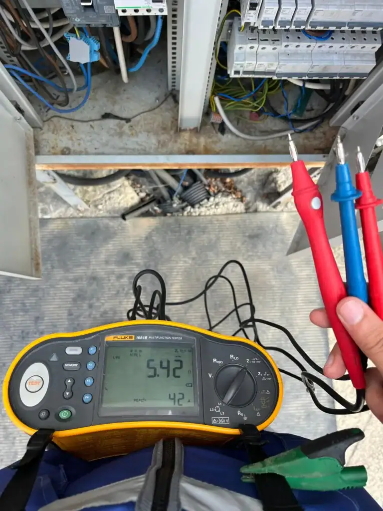 Elektrik panosu topraklama ölçümü